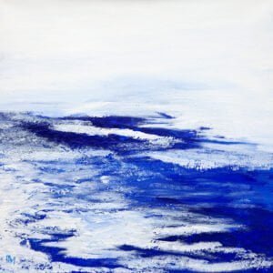 peinture mouvement pigment sec sur toile boutique