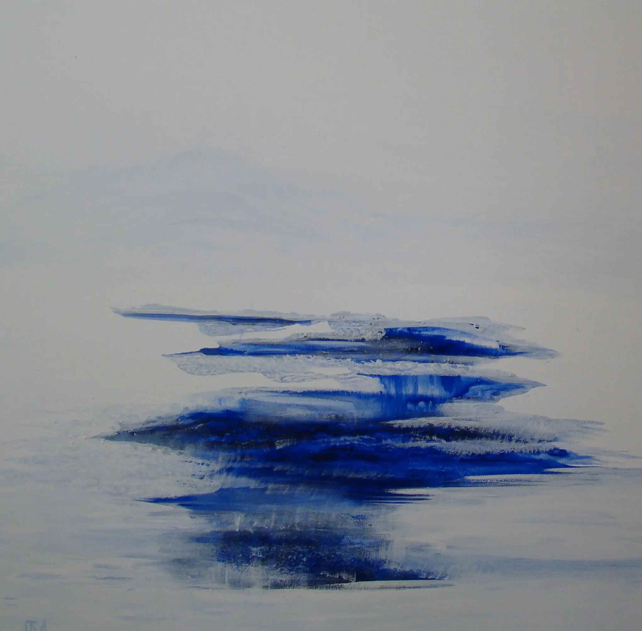 Le Bleu dans sa matière